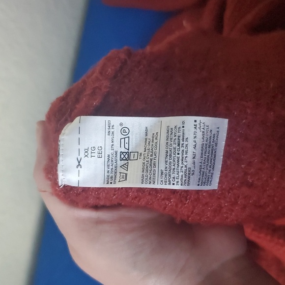 4/$20 Mock neck pull over rust colored sweater - Picture 8 of 9